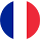 France Round Flag