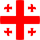 Georgia Round Flag