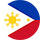 Philippines Round Flag